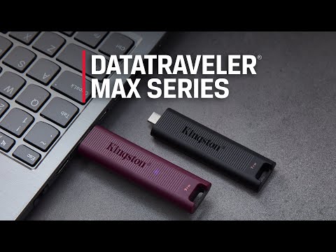 Kingston DataTraveler Max - 256GB video preview