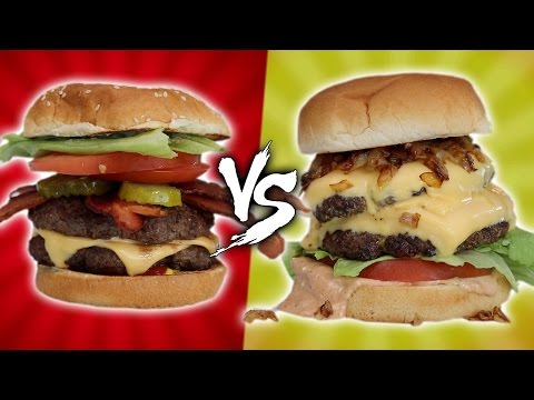 IN-N-OUT VS FIVE GUYS - HOMEMADE Video