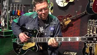 Video thumbnail for Paul Pigat -- Gretsch G6120TB-DE Duane Eddy Signature Model Six-String Bass by Ric12String