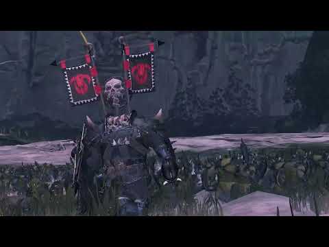 Wood Elves vs Greenskins Full armor