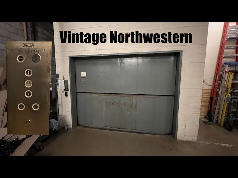 Epic Motor! Vintage Northwestern Freight Elevator at Brookfield Square in Brookfield, WI