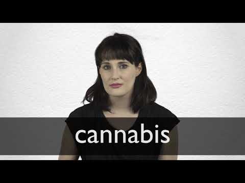 How to pronounce CANNABIS in British English