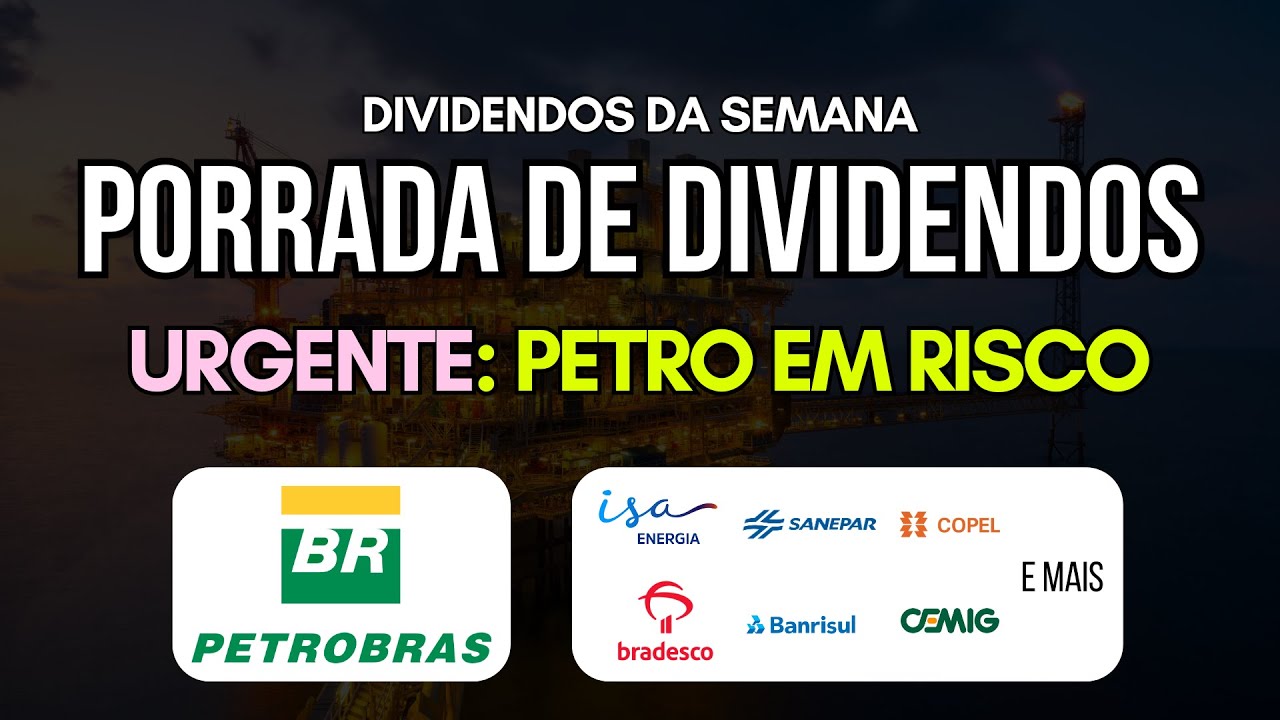 Dividendos com Data Com Aberta. Risco na Petrobras (petr4) com uma palhaçada absurda