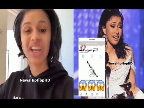 Cardi B Defends Her Grammys Win Before Deleted Her IG By Bullying! 😱👀