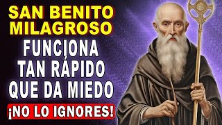 Prayer to Saint Benedict ✝️ to ward off evil people, envy, witchcraft, curses and break spells