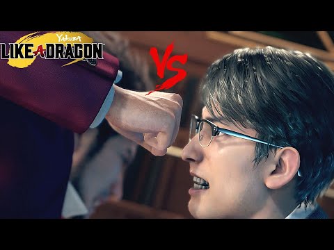 Ichiban Kasuga vs Ryo Aoki (Masato Arakawa) Full Boss Fight & Cutscene | Yakuza: Like A Dragon | PS4