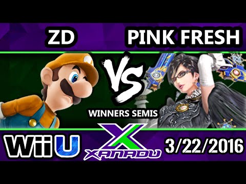 S@X 142 - ZD (Luigi) Vs. Pink Fresh (Bayonetta) SSB4 Winners Semis - Smash Wii U - Smash 4