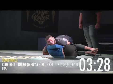 SEMIFINAL: Justin Galaviz vs Benjamin Orozco - High Rollerz Open Men's Blue Belt No-Gi (-165 lb)