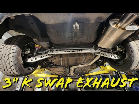 Best sounding K swap 3\" Exhaust for the EG Civic!