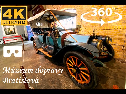 Múzeum dopravy Bratislava [4K] 360°