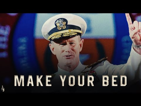 MAKE YOUR BED - This Will Change Your Entire Life | William H. McRaven | 1 Minute Motivation