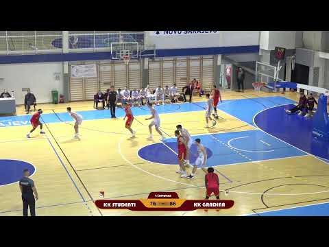 KK Studenti - KK Gradina - A1 Liga KSBIH 5.kolo