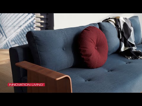 Recast Plus Sofa Bed w. Walnut Arms from Innovation Living