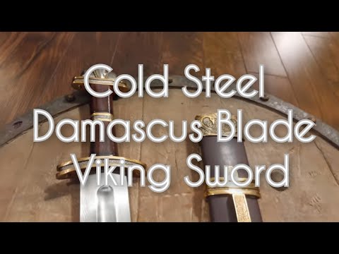 Cold Steel Damascus Viking Sword 88HVB