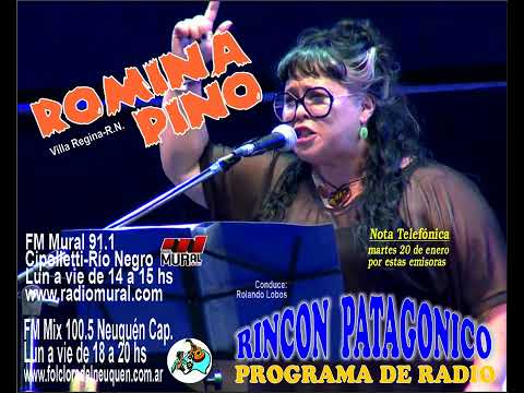 NOTA A ROMINA PINO DE VILLA REGINA