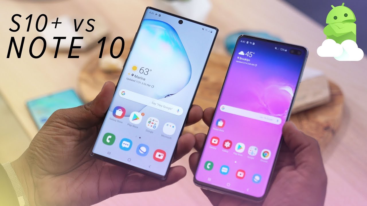 Galaxy Note 10 vs Galaxy S10 Plus: Samsung Flagship Showdown!