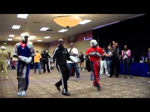 Troy Binns vs. Kodaq Wray View1 - Fight for Troops Sport Martial Arts Championships 2013