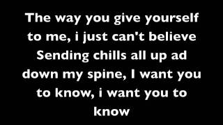 Shiver- Shawn Desman Lyrics (on screen)