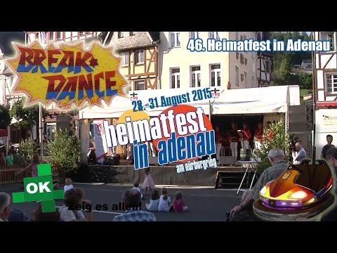 46. Heimatfest in Adenau 2015 [Zusammenfassung] [HD]