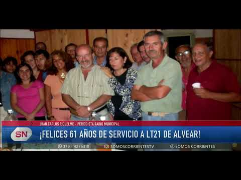 61 AÑOS DE SERVICIO DE LT21 DE ALVEAR