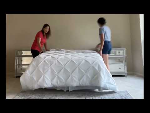 Primary Bedroom Stage - Air Mattress Hack