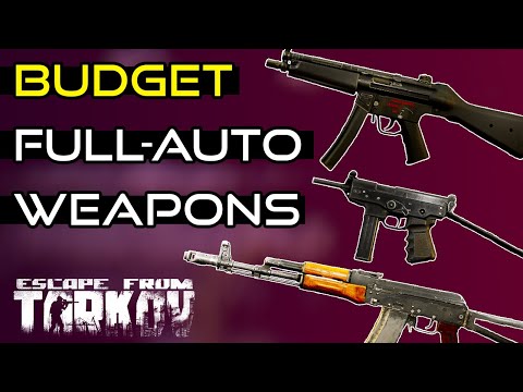 Best Budget Full Auto Weapons! - Escape From Tarkov Early Wipe Guide!