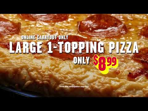 $8.99 Pizza Special at Hungry Howies- Home of The Flavored Crust Pizza! Order online today