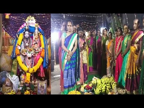 శ్రీ శ్రీ శ్రీ బాల గౌరమ్మ  సారి మహోత్సవం అక్కయ్యపాలెం in Visakhapatnam.