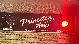 Video thumbnail for 1962 Princeton demo - Why the brown face Princeton is BEST value vintage Fender amp by Tone Science