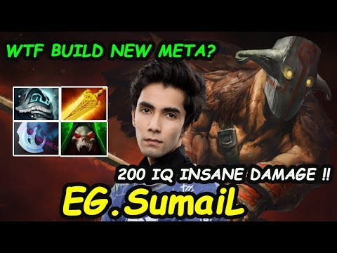 EG SumaiL - [Juggernaut] WTF THE KING BUILD NEW META 7.20 INSANE DAMAGE | Dota2 Rank