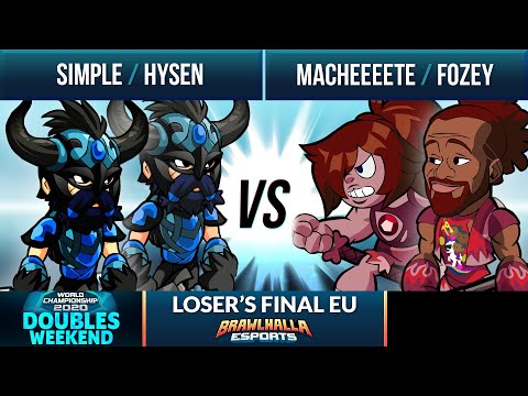 Simple & Hysen vs Macheeeete & Fozey - Loser's Final - BCX Doubles 2020 - 2v2 EU