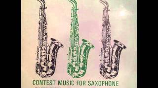 Fred Hemke (Saxophone) James Edmonds (Piano) - Jeanne Reuff: Chanson et Passepied