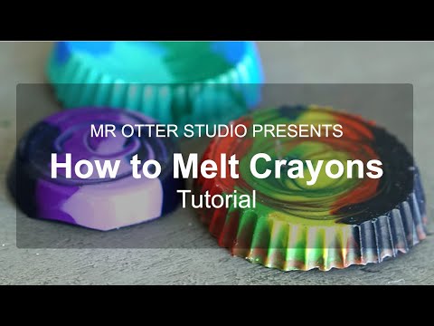 How to Melt Crayons to Create New Crayons