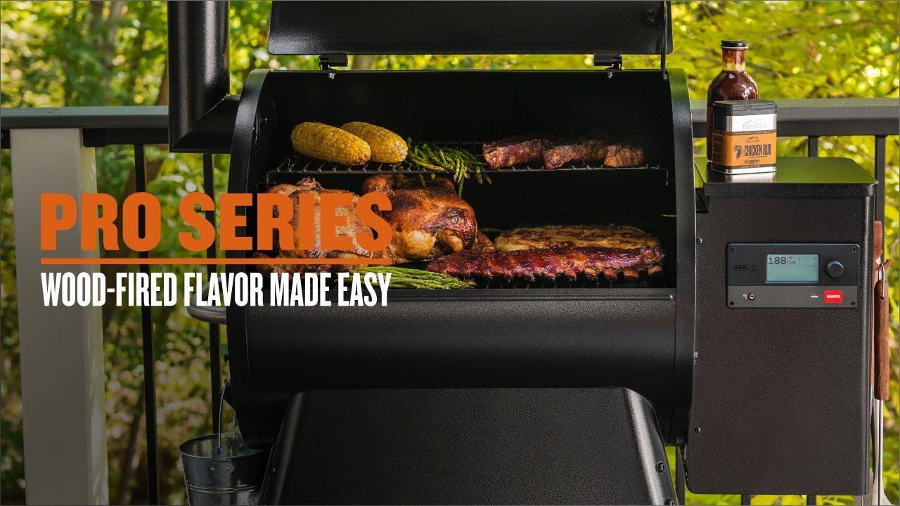 TRAEGER Holzkohlegrill Pro 575