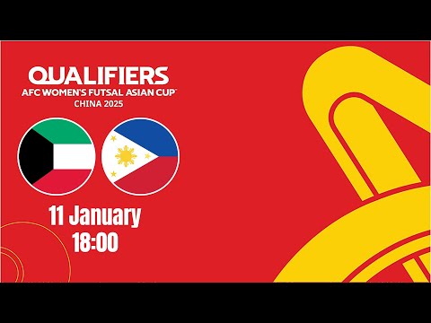Kuwait vs Philippines | AFC Women's Futsal Asian Cup - Qualifiers | MD1