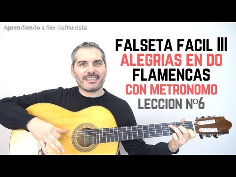 How to play falseta Easy by Alegrias II - Alegrias Lesson Nº 6