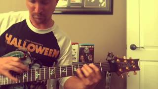 John Carpenter - Halloween Movie Theme Guitar Cover