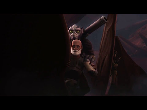 Star Wars Rebels Season 3 Grand Admiral Thrawn attacks Rebels Base on Atollon