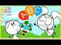 Best Nursery Rhymes For Kids Sing Along With EK Doodles Broccoli Ice Cream Alphabet Song