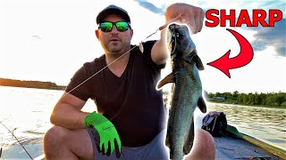 How to Hold & Unhook Catfish (Helpful Trick)