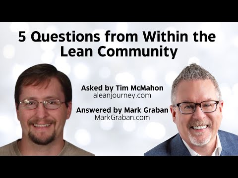 5 Big Lean Questions with Mark Graban: Purpose, Misconceptions, and the Path Forward #leanthinking