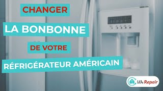 Réfrigérateur : Changer la bonbonne SAMSUNG RS50N3403SA