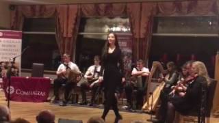 Aoife Mc Entee Co Cavan dancer CCE tour