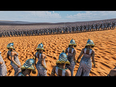 CAN 50.000 CLEOPATRA STOP 1 MILLION MODERN SOLDIERS? - Ultimate Epic Battle Simulator 2 UEBS 2