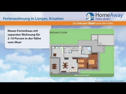 Istrien: Neues Ferienhaus mit separater Wohnung für 2-10 Person in der - FeWo-direkt.de Video