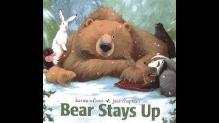 Bear Stays up for Christmas | Read Aloud | Storytime | Holiday | Jacqueline Mitchell