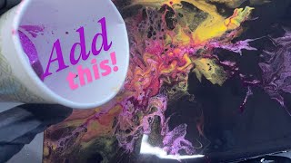 Dutch Pour Experiment***Have you tried this?~ Fluid Art