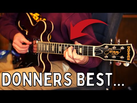 Donner DJP-1000S Electric Guitar Sunburst