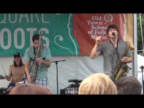 Moon Hooch LIVE Square Roots Fest Chicago 7/13/2014 5 of 6