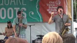 Moon Hooch LIVE Square Roots Fest Chicago 7/13/2014 5 of 6